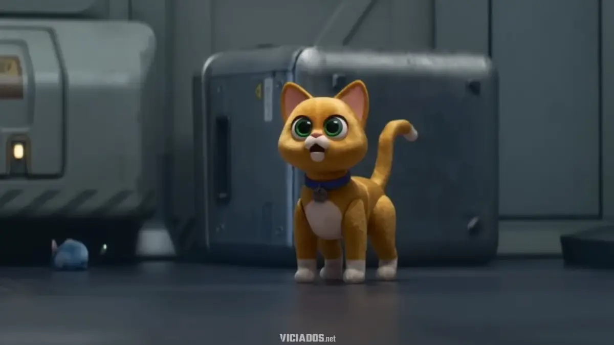 Gato Robo Sox LIGHTYEAR Filme Energia Cara de Um Focinho de Outro Teoria Pixar Hoppers 2026