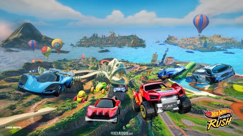 Hot Wheels Infinite Rush PS5 Xbox PC Nintendo Switch 2 2026 Milestone Coming Soon