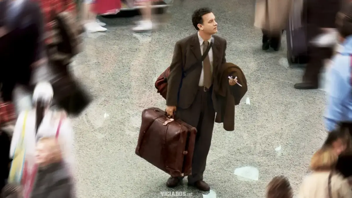 A vida real imita a arte: Mulher vive drama do filme "O Terminal" em aeroporto do Brasil 13 o terminal tom hanks 2004 1