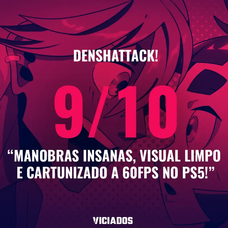 Denshattack! no PS5: Como o jogo da Fireshine está no console da Sony - Review 20 Denshattack Review Portal Viciados 2026