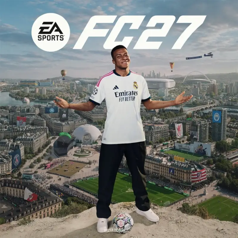 EA Sports FC 2027 The Gounds 27 Mundo Aberto Estilo GTA 6 Grand Theft Auto VI Kylian Mbappe 1