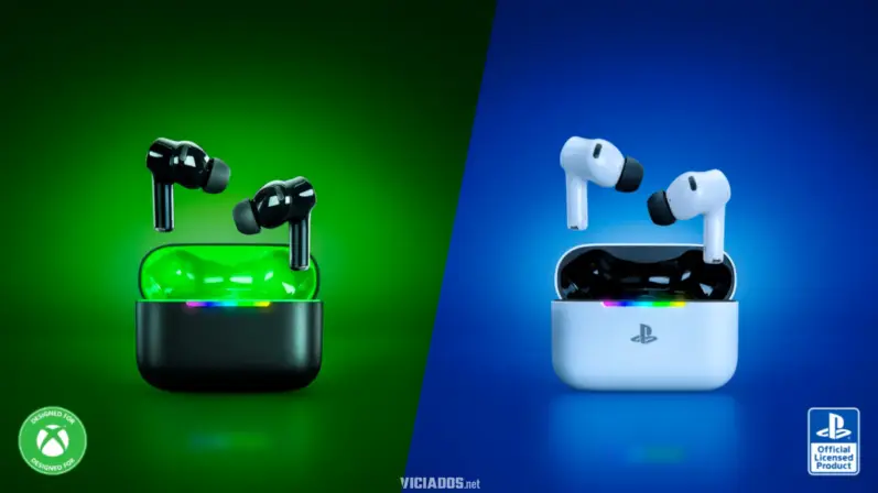 Sem fios e sem atraso: Razer lança Hammerhead V3 X HyperSpeed para PlayStation e Xbox 11 Razer Hammerhead V3 X HyperSpeed PlayStation Xbox