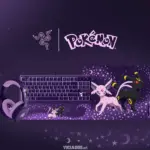 Razer Pokemon Umbreon Espeon Mouse Keyboard Headset Mousepad