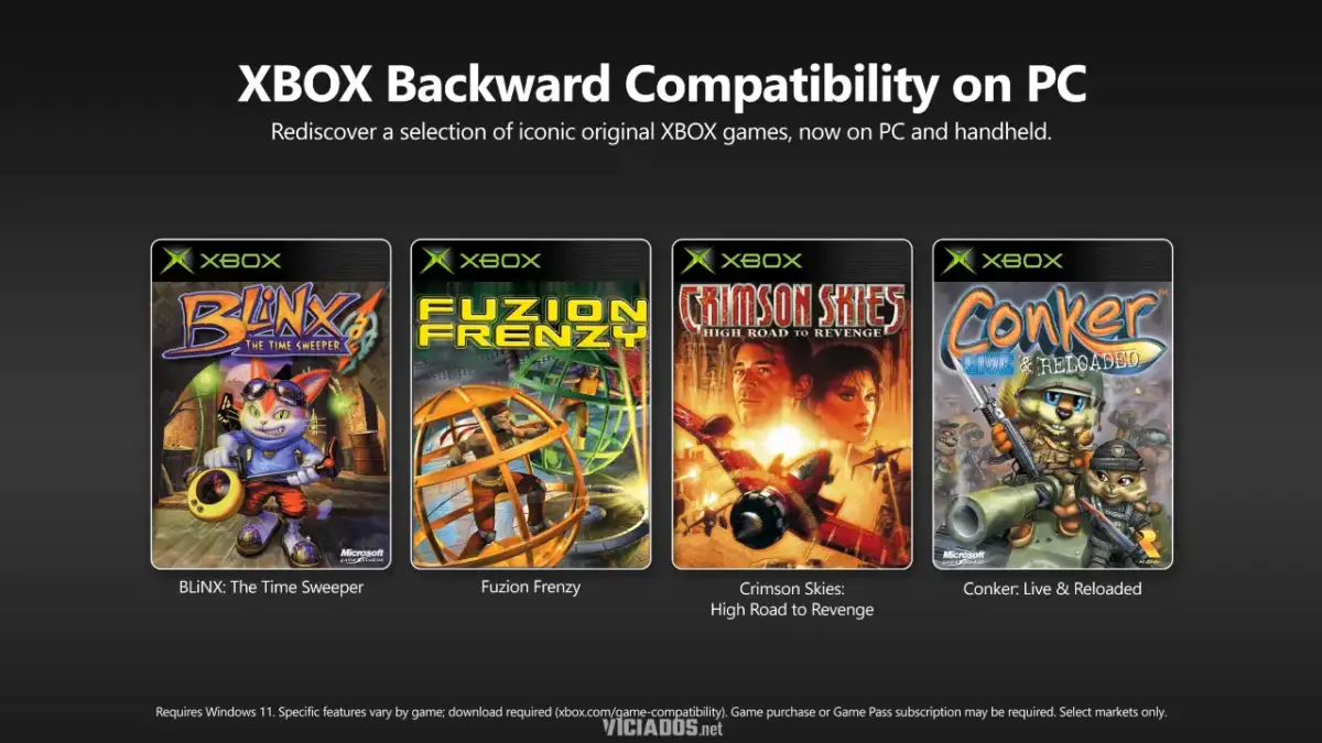 Os primeiros cl&aacute;ssicos Xbox da lista