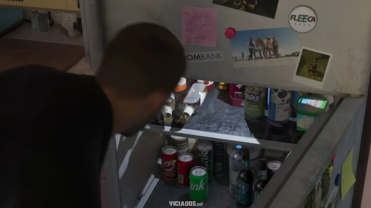 GTA 6 | Como funciona o novo HUD e o sistema de vida, resistência e foco 17 GTA 6 Consumir Alimentos Jason 2026