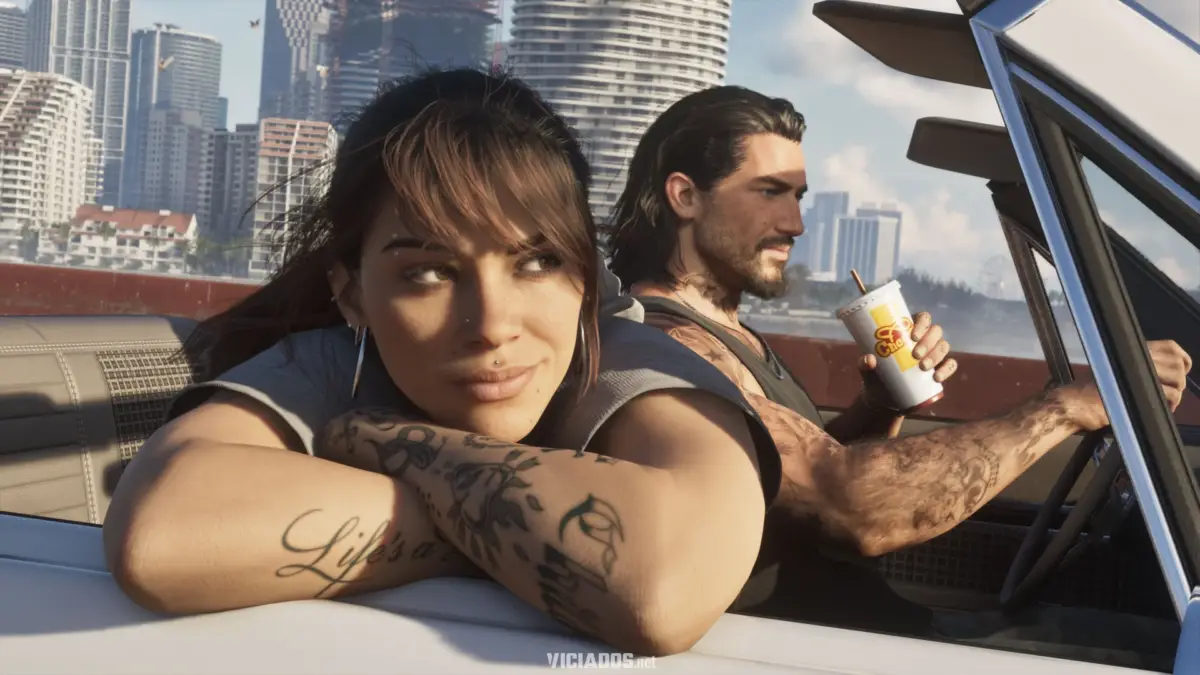 GTA 6 | Rockstar Games divulga novos teasers oficiais de Grand Theft Auto VI 18 GTA 6 Grand Theft Auto VI Jason Lucia em Vice City 2026