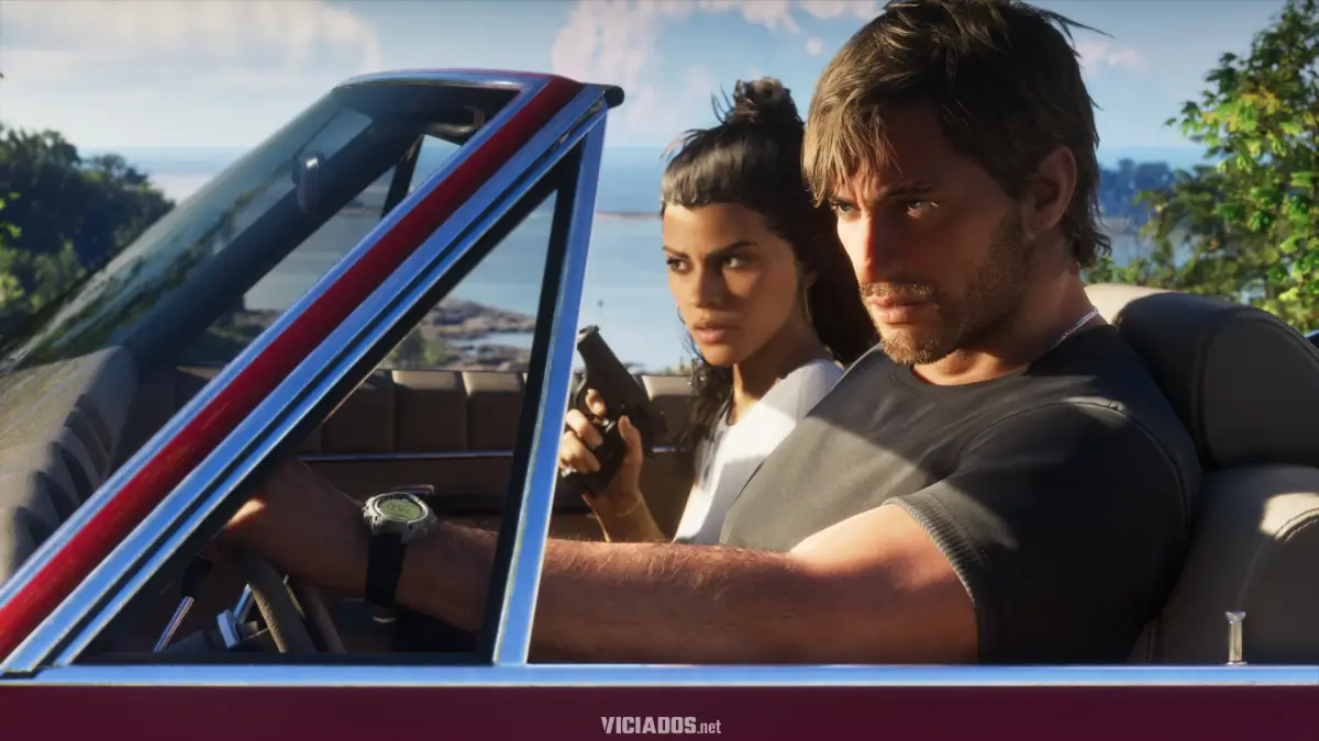 GTA 6 Grand Theft Auto VI Rockstar Games Lucia e Jason no Carro2026