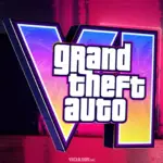 GTA 6 Grand Theft Auto VI Logo 3D 2026