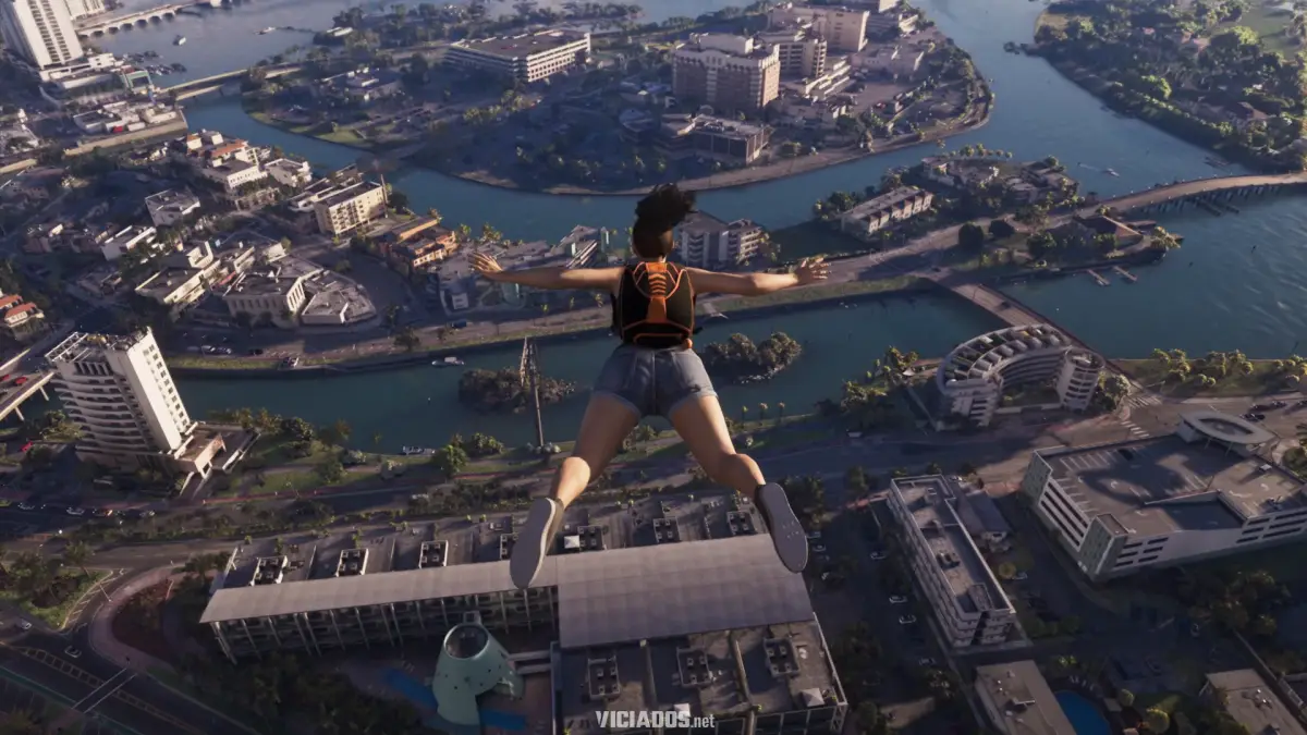 GTA 6 | Rockstar Games divulga novos teasers oficiais de Grand Theft Auto VI 14 GTA 6 Grand Theft Auto VI Vice City Leonida Lucia Paraquedas Mundo Aberto 2026