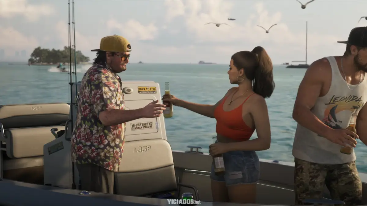 GTA 6 | Rockstar Games divulga novos teasers oficiais de Grand Theft Auto VI 13 GTA 6 Lucia e Cal Hampton Rockstar Games 2026