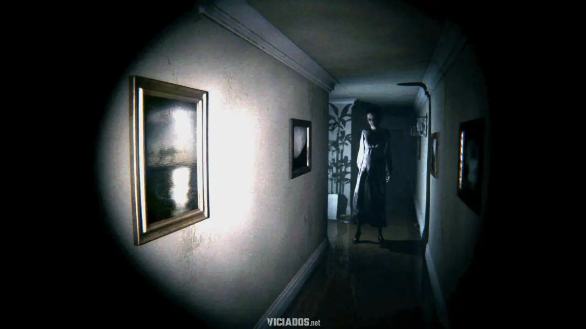 corredor iconico de P.T. Hideo Kojima