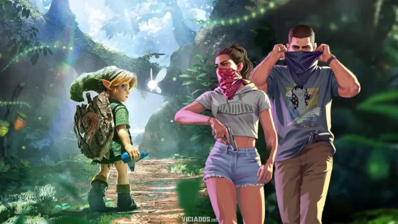 zelda ocarina of time remake GTA 6 Grand Theft Auto VI Amazon Brasil Vendas 2026