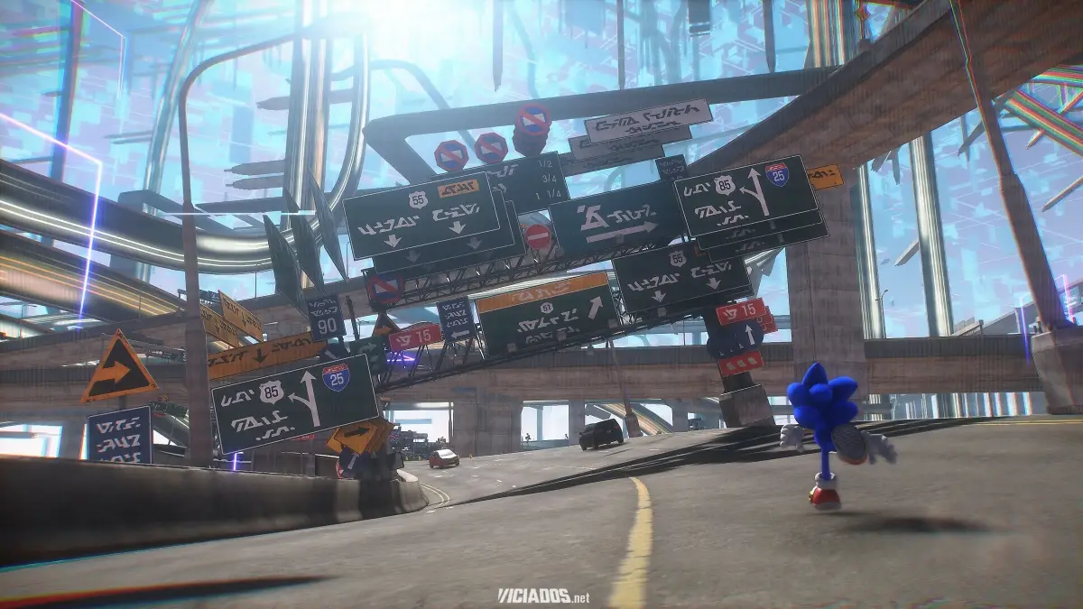 Cyber Space Sonic Frontiers