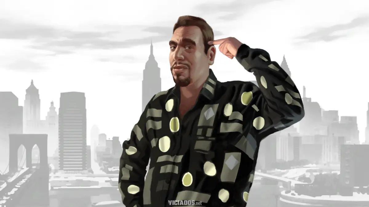 Ator de Roman Bellic em GTA 4 revela bastidores e desentendimento com a Rockstar Games 15 GTA 4 Grand Theft Auto IV Roman Bellic Jason Zumwalt 2026