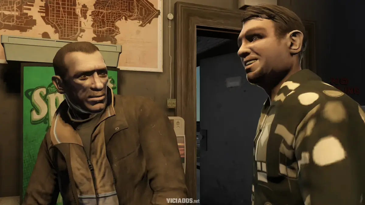 Ator de Roman Bellic em GTA 4 revela bastidores e desentendimento com a Rockstar Games 12 GTA 4 Niko Roman Bellic Grand Theft Auto IV 2026