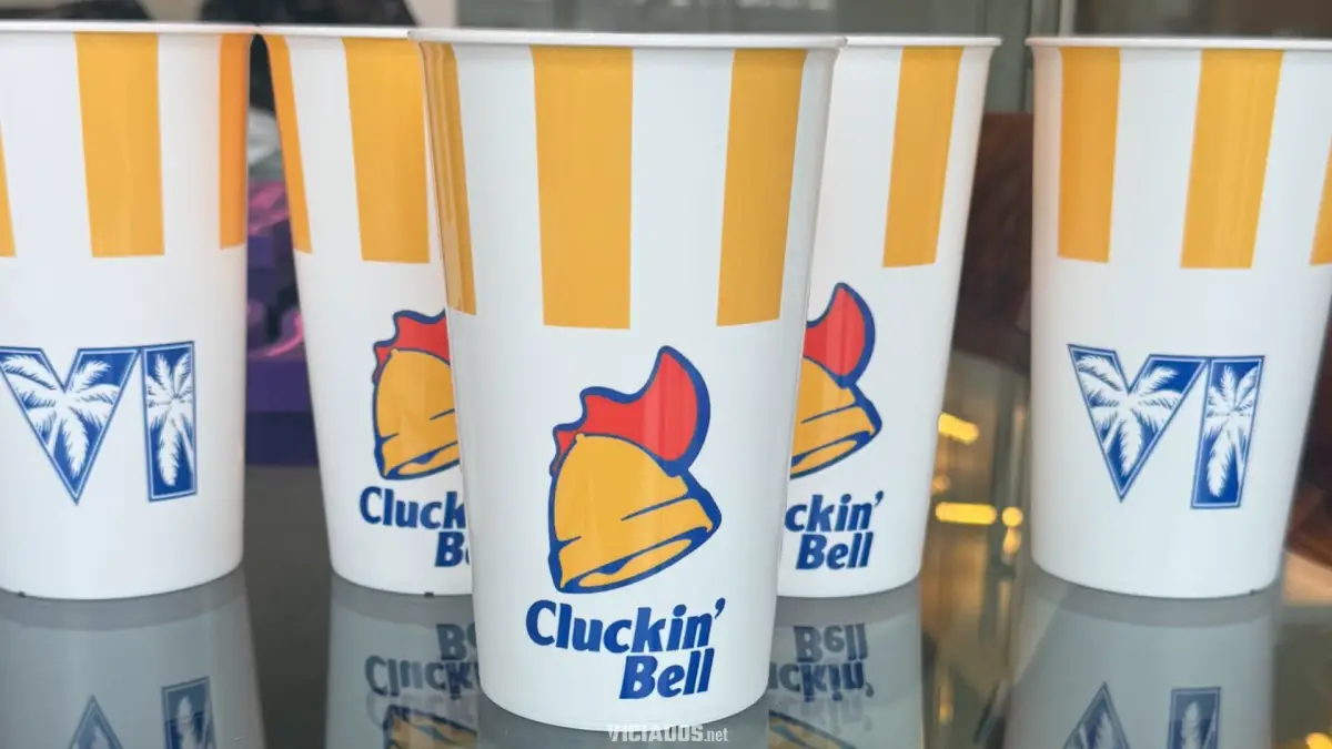 Febre de GTA 6: Saco de batata usado da Burger Shot e copo de refrigerante são vendidos por fortunas no eBay 13 GTA 6 Grand Theft Auto VI Cluckin Bell Kaseya Center Samchrme 2026