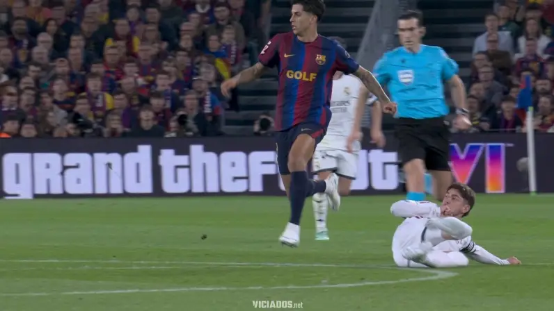 GTA 6 invade o El Clásico: Rockstar promove o jogo em telões do estádio em Barcelona x Real Madrid 11 GTA 6 Grand Theft Auto VI El Clasico Rockstar Games Barcelona x Real Madrid