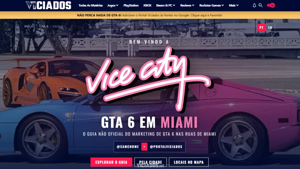 GTA 6 Grand Theft Auto VI Guia Marketing Miami 2026