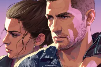GTA 6 Grand Theft Auto VI Lucia Jason Artwork Love Magazine Rockstar Games