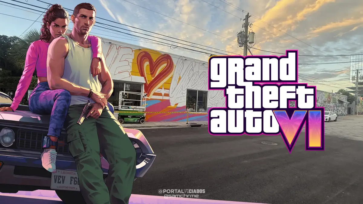 Marketing físico de GTA 6 ganha força em Miami com novo mural no bairro de Wynwood 11 GTA 6 Grand Theft Auto VI Rockstar Games We Love Vice City Miami Wynwood SAMCHRME FT PORTALVICIADOS 2026