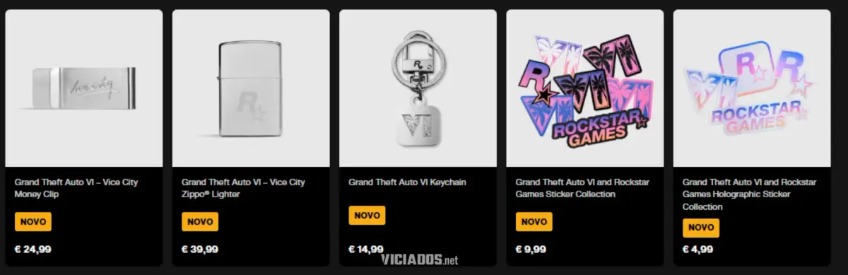 Colecion&aacute;veis de GTA 6: Do isqueiro Zippo ao chaveiro cromado