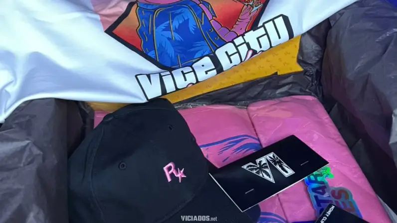 GTA 6 | SanInPlay e diversos criadores brasileiros ganham presentes da Rockstar Games 11 GTA 6 Presente Rockstar Games SanInPlay Portal Viciados 2026 1