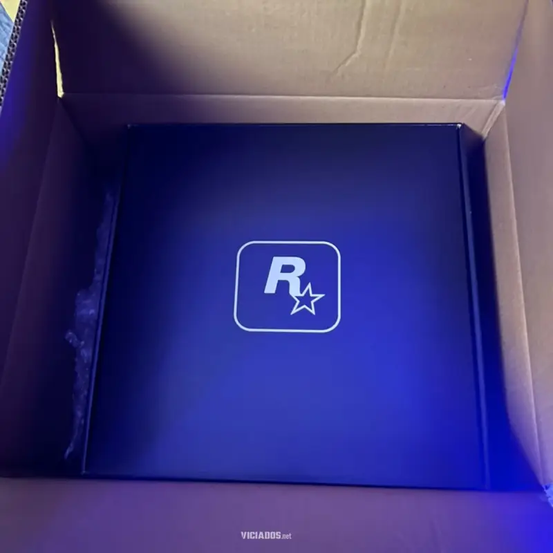 GTA 6 | SanInPlay e diversos criadores brasileiros ganham presentes da Rockstar Games 20 GTA 6 Presente Rockstar Games SanInPlay Portal Viciados Caixa Preta 2026