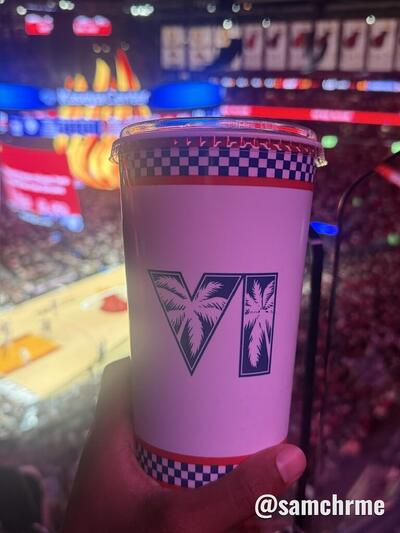 Inside Kaseya Center: Burger Shot, cups and GTA 6 elevators (photo 9 by @samchrme)