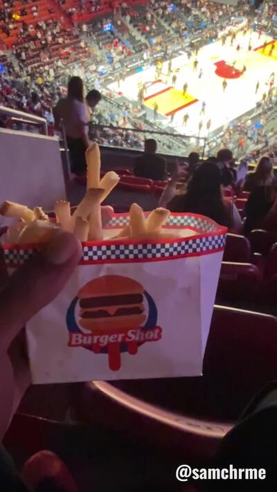 Inside Kaseya Center: Burger Shot, cups and GTA 6 elevators (video 19 by @samchrme)
