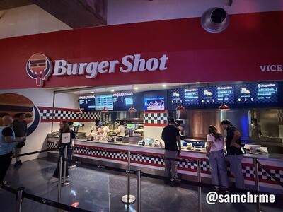Inside Kaseya Center: Burger Shot, cups and GTA 6 elevators (photo 1 by @samchrme)