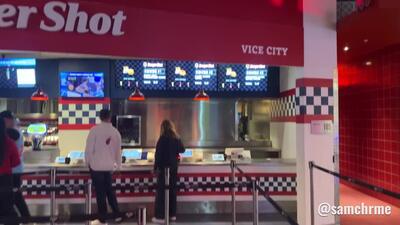 Inside Kaseya Center: Burger Shot, cups and GTA 6 elevators (video 22 by @samchrme)