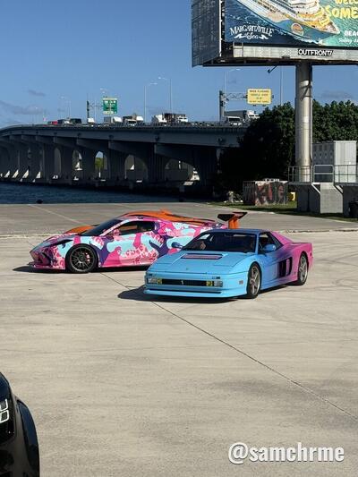Carros temáticos de GTA 6 rodando por Miami (foto 15 de @samchrme)
