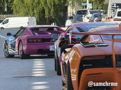 Carros temáticos de GTA 6 rodando por Miami (foto 7 de @samchrme)