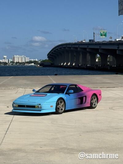 Carros temáticos de GTA 6 rodando por Miami (foto 5 de @samchrme)